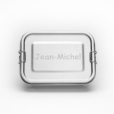 Wert&Voll - Auslaufsichere Lunchbox 600ml mit Gravur
